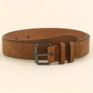 Riem Bruin - Men 1 Stuk Pu Leren Modieuze Elegant