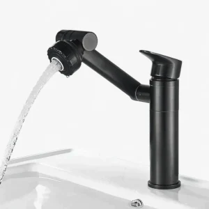 Moderne Keukenkraan Zwart - Veelzijdig Functioneel Design - RVS