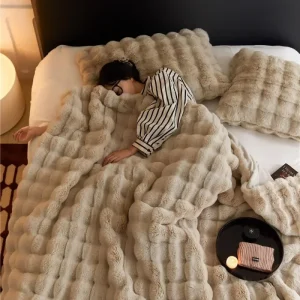 SnugWrap - Luxe Deken Wol - Beige