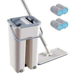 2 in 1 Mop with Bucket Microvezel