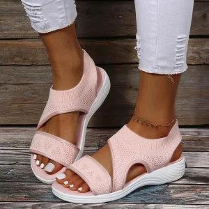 Sandalen Dames Roze - Stijlvolle Orthopedische - Perfect voor die Comfort en Gezondheid Willen