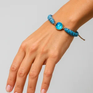 Armband Blauw - Hypnotising Opaal