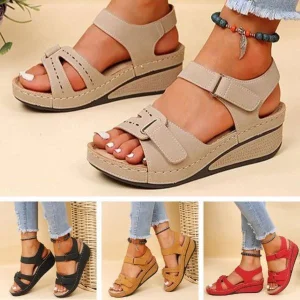 Sandalen Dames Zwart - Comfortabele