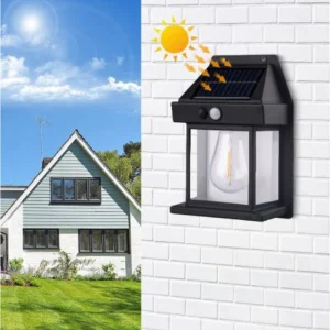 Zonne Wandlamp Buiten - Duurzaam Weerbestendig Automatisch - Solar LED