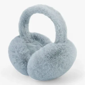 Zachte Pluche Oordopjes - Bescherming Tegen de Kou - Grijs