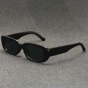 Zonnebril Dames Zwart Grijs - Heren en Modieuze Sport Kleine Ovale Plastic