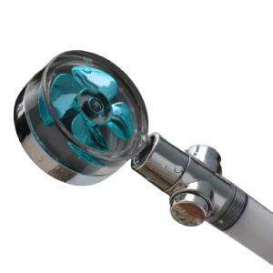 Hoge Druk Douchekop Blauw - Spa-Ervaring Waterbesparend - ABS Kunststof