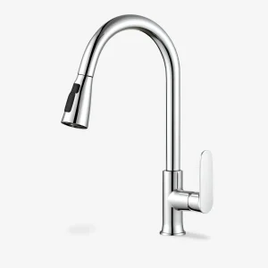 Uittrekbare Keukenkraan Zwart