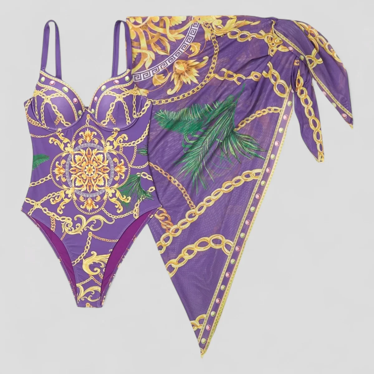 Dames Elegant Badpak met Comfortabele Pasvorm - Blauw - Afbeelding 7