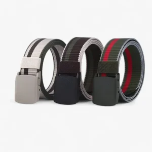 Hybride Nylon Reisriem Heren - Blauw Zwart