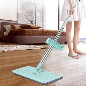 Squeeze Mop - Tijdbesparend Handige Reinigingsfunctie - Microvezel