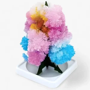 Magische Kerstboom in Kristal - Wetenschappelijke en Feestelijke Decoratie