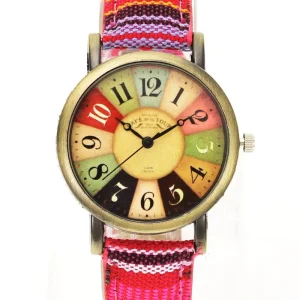 Horloge Paars - Benny Watch - Retro