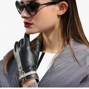 Handschoenen Dames Zwart - Trendy Leren voor - Stijlvol & Warm