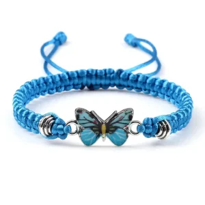 Armband Dames Donkerblauw - Liefdevolle Vlinder