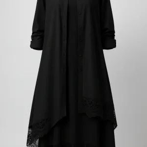 Lange Jurk Dames met Camisa voor Zomer - Wit