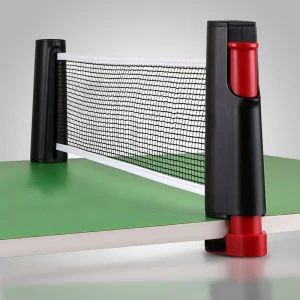Portable Table Tennis Net Kant - Rood