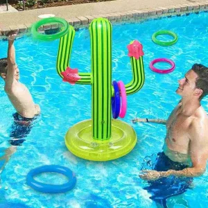 Opblaasbare Cactus Pool Speelset Groen - BBQ Feest Zomer - PVC