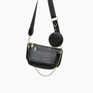 Schoudertas Zwart - Stijlvolle Ruby Leer