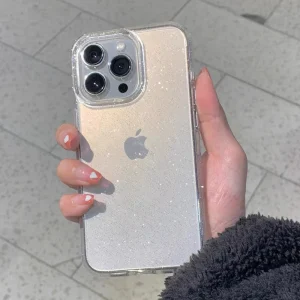 Luxe Glimmer Case - Bescherm Je Telefoon in Stijl - Zwart