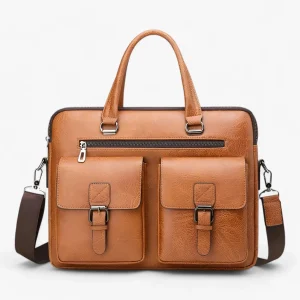Professionele Tas - Elegant en Ruim - Bruin