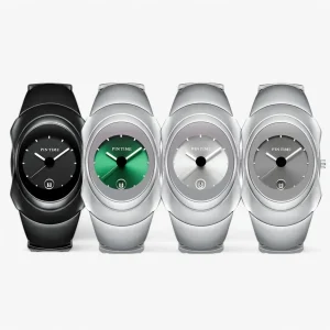 Horloge S Glanzend Rood - Luxe Lichtgevend