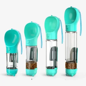 3 in 1 Honden Drinkfles - Blauw