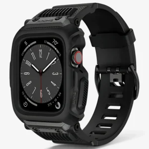 Horloge Zwart - Militair Sporthorloge voor Apple Watch