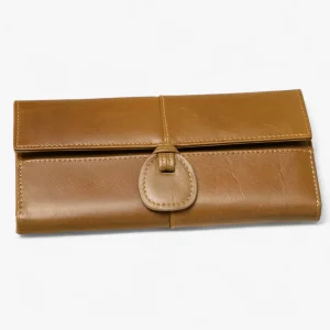 Portemonnee Dames Bruin - Echte Leren