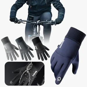 Handschoenen Heren Blauw - Warme en Waterdichte