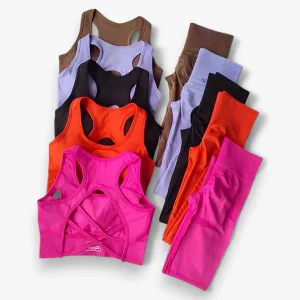 Set Sportkleding - Vertrouwen & Comfort Tijdens het Sporten - Zwart