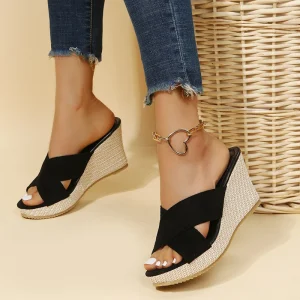 Sandalen Dames Bruin - Handgemaakte Espadrille
