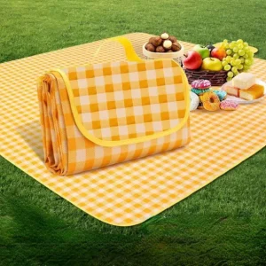 Picnic Perfection: Jouw Ideale Kleed voor Elk Buitenavontuur - Geel