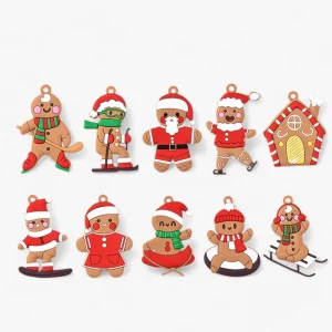 Sport Gingerbread Man-Hangers - Feestelijke Decoraties voor de Boom