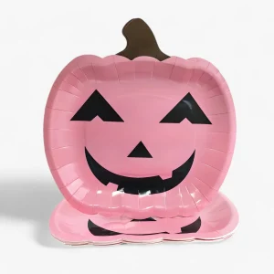 Trick or Treat Borden - Pompoen Halloween Borden - Olijf