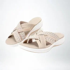 Sandalen Dames Beige - Nova Orthopedische