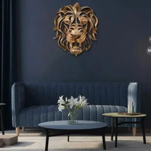 RegalRoar Lion - Leeuwenkop Wandsculptuur