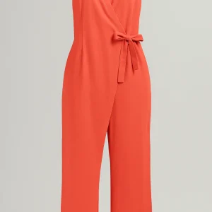 Jumpsuit Dames Zonder Mouwen - Rood