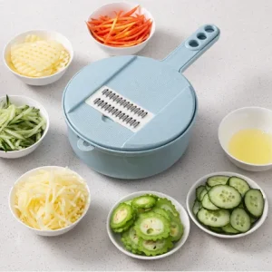 CulinaryCraft - Multifunctionele Voedselhakker - Blauw