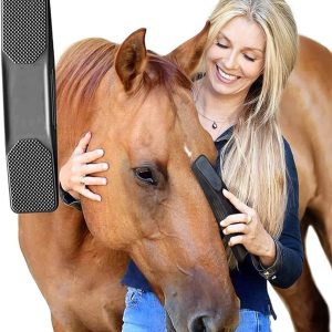 HaloHorse - 6-In-1 Paardenborstel - Zwart