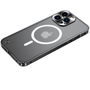 ISafe - MagSafe Aluminium Hoesje - Blauw