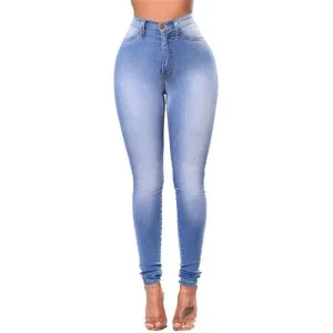 Jeans Blauw - Jasmijn Shaping - Hoge Taille