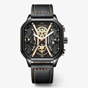 Luxe Chronograaf voor Heren - Zwart Goud