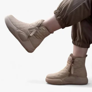 Sneeuwlaarzen met Zijchain - Dikke Zool en Warme Comfort voor de Winter