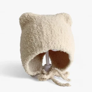 Muts Dames Beige - Wintermuts voor Baby's - Zachte Warmte met Schattige Oorbedekking