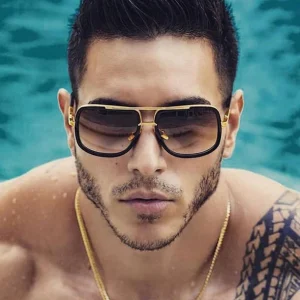 Gepolariseerde Zonnebril Heren Zwart - UV400 Bescherming voor optimaal zicht en comfortabel design