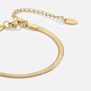 Armband 18K Goud - Sarya Gouden Roestvrij Staal