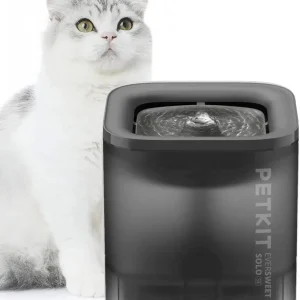 PETKIT Waterfontein Kat Eversweet Solo SE Stille Draadloze Pomp Grijs