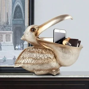 The Pelican Decoration - Een Echte Eye-Catcher - Goud