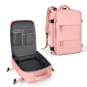 Rugzak Legergroen - TravelBag - Laptop Flight Approved
